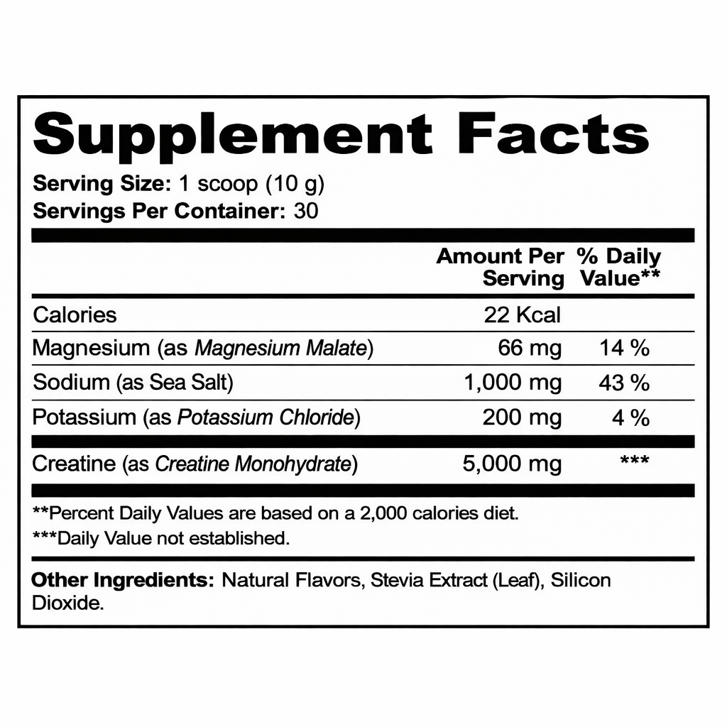 NTRL Creatine + Electrolytes